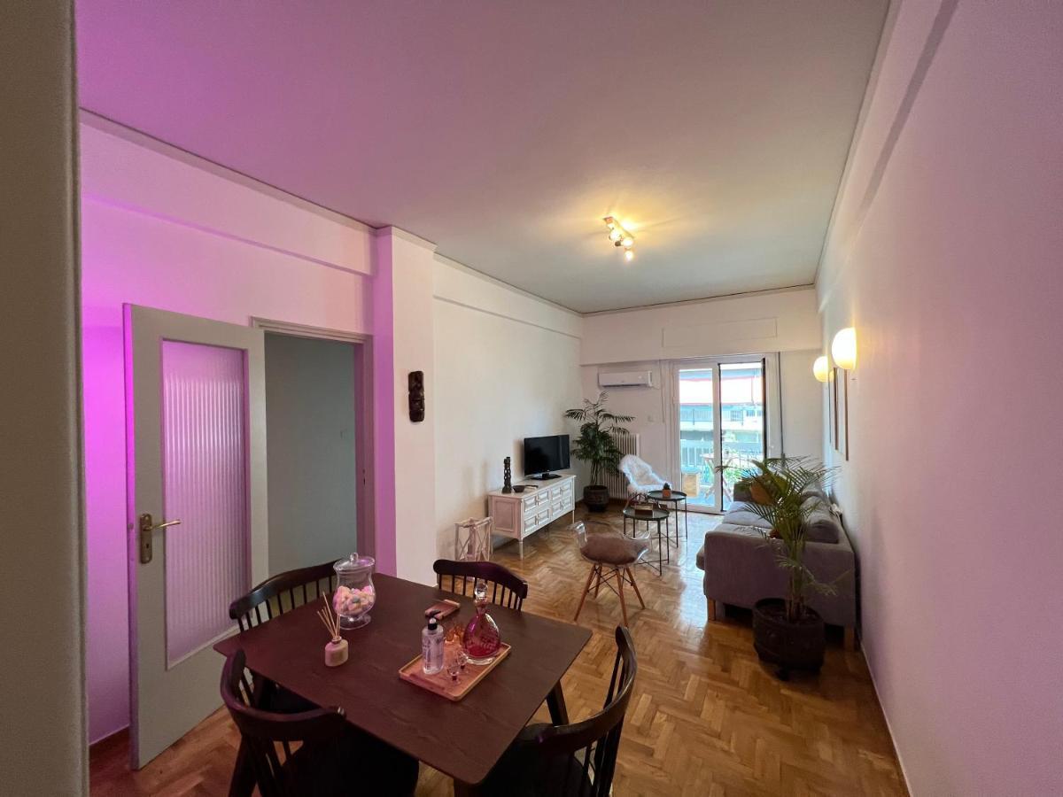 Comfortable 2-Bedroom Apartment Near City Center 100M From Metro Athens Exterior photo