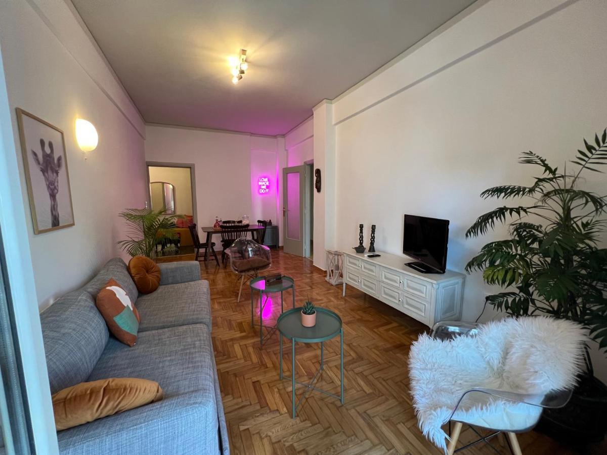 Comfortable 2-Bedroom Apartment Near City Center 100M From Metro Athens Exterior photo