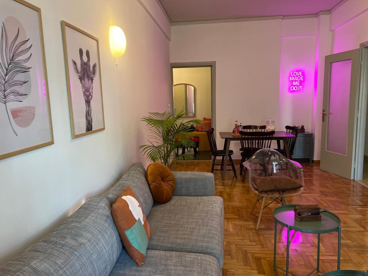 Comfortable 2-Bedroom Apartment Near City Center 100M From Metro Athens Exterior photo